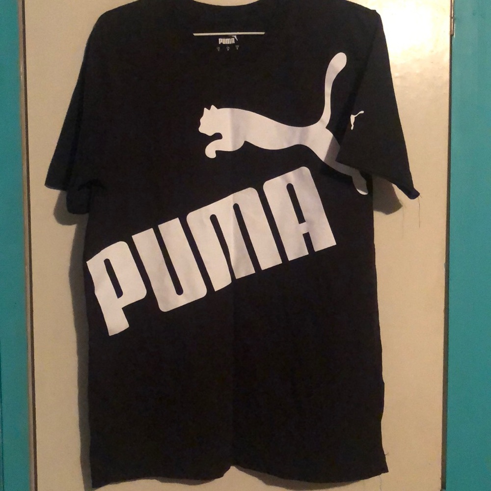 Black Puma shirt. Size small.